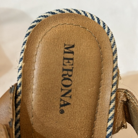 Blue stripe wedge - Picture 5 of 6